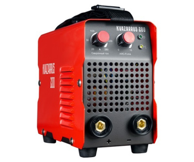 Сварочный инвертор KVAZARRUS 200 , ММА , ток DC , 20-200-А , ПВ 30% , электрод 1.6 - 5.0 мм								