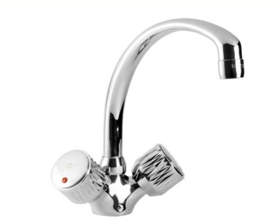 106 DIAMANT CER  Смеситель для мойки, излив 180 мм. с керамической кран-буксой MOFEM