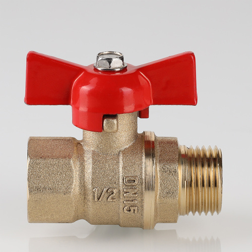 Кран шаровой СТАНДАРТ, рукоятка бабочка 3/4", вн.-нар. (PN40) VALTEC VT.123.GN.05