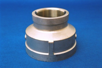 Муфта переходная 1/2"х3/8" AISI 304 из нержавеющей стали