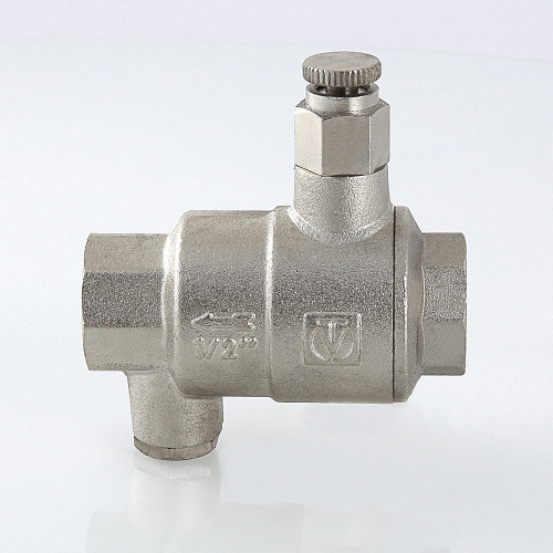 Клапан обратный  с дренажом и воздухоотводчиком 1" VALTEC                                VT.171.N.06