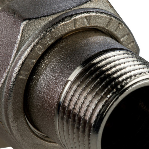 Клапан термостатический угловой 3/4" со сгоном. Резьба внут - нар  SVT 0004 000020 STOUT