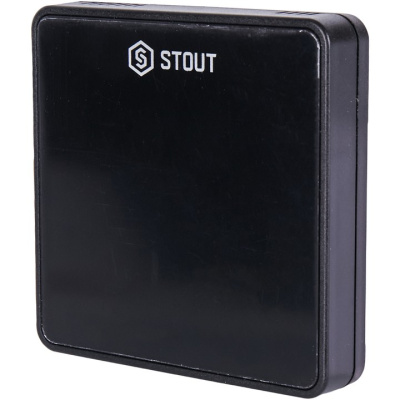 Беспроводной комнатный датчик C-8r, черный STE-0101-008011 STOUT