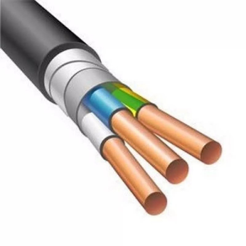 Кабель  ВВГз 3 жилы х 4,0 мм^2 сечение(N,Pe),ok-однопроволоч,круглый,облоч/изол.(ПВХ)