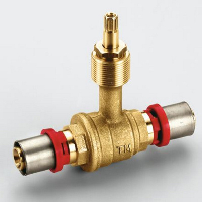 Кран пресс 16 х 16 TIEMME без ручки          1680002 / 1690C1616