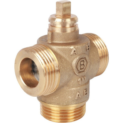 Компактный 3-х ходовой 1 зональный клапан, сервопривод 230V, кабель 1м, kv 8 SVM-0070-300125 STOUT