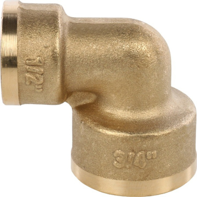 Фитинг  STOUT Угол 3/4 x 1/2  SFT-0013-003412 внутренняя резьба латунь 