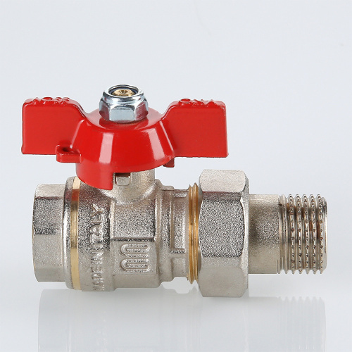 Кран шаровой ENOLGAS BASIC со сгоном вн.-нар. 1/2" S.227.04