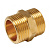 Ниппель 1"    TIEMME  (латунь) 1500001 (1552G000606)