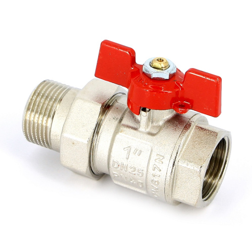 Кран шаровый с полусгоном ETALON 1" вн.-нар. UNI-FITT 113Т4000