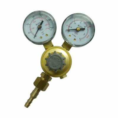 Регулятор WR550 mini (аргоновый/углекислотный) , пропускная способность 24 м3/ч (1 л/мин)  , FOXWELD