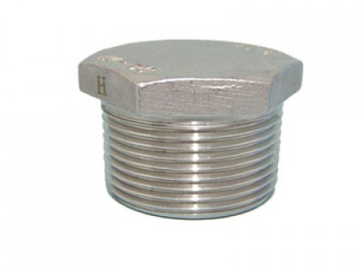 Заглушка НР Ду 25 (33,7 мм)  AISI 304 из нержавеющей стали