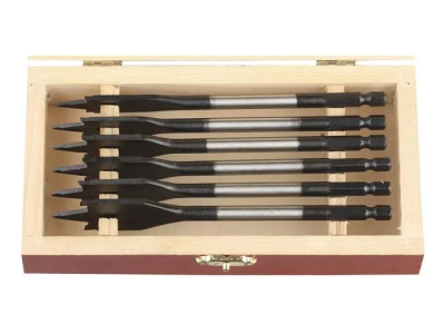 Набор перьевых сверел для шуруповерта ЗУБР ЭКСПЕРТ 12-16-18-20-22-25 мм, L =152мм , 6 шт.уп.