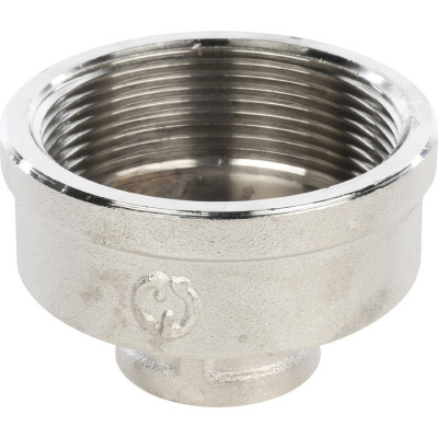 Фитинг   STOUT Муфта переходная 2 x 3/4  SFT-0006-000234 внутренняя резьба латунь никелированная