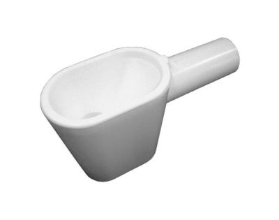 HL21 Капельная воронкас гидрозатвором; соед 92х55мм, гидрозатвор 60мм с запахозапирающим устройством