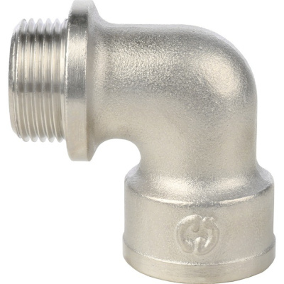 STOUT Угол с упором НВ никелированный 3/4 SFT-0016-000034