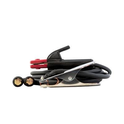 Кабели сварочные дл.5м разъем 35 мм2  + зажим + электрододержатель FOXWELD