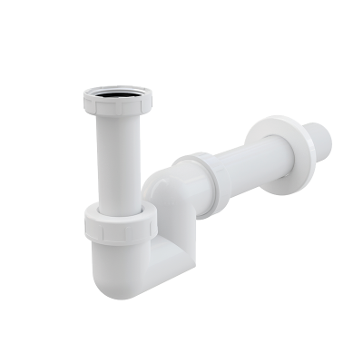 Сифон для умывальника и биде А45F-DN40 ALCAPLAST, DN40 , пластик 