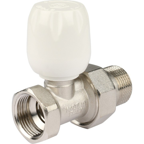 Клапан ручной прямой терморегулирующий  3/4" со сгоном. Резьба внут - нар SVRS-1172-000020