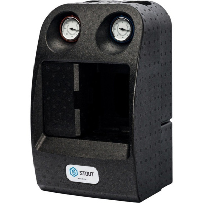 Насосная группа для твердотопливных котолов 1" без насоса в изоляции SDG-0014-002501 STOUT 