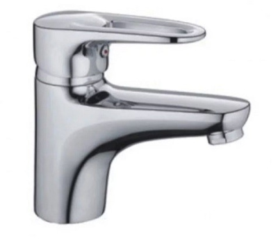 F 1068 Смеситель для раковины хром однорукий  FRAP