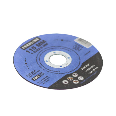 Круг отрезной по металлу FerrLine Expert 115 х 1,0 х 22,2 мм A46TBF