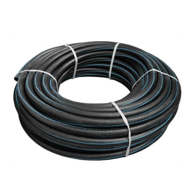 Рукав   1-6.3 - 0,63 (черный с красной полосой,бухта 50 м)