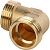 Фитинг    STOUT Угол 1  SFT-0009-000001 наружная резьба латунь 