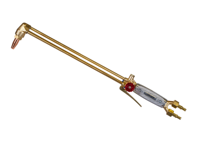 Резак трехтрубный  ацетиленовый СВАРОГ Р2А-32-Р , рычаг ,  толщина металла до 300 мм , 535×80×100 мм