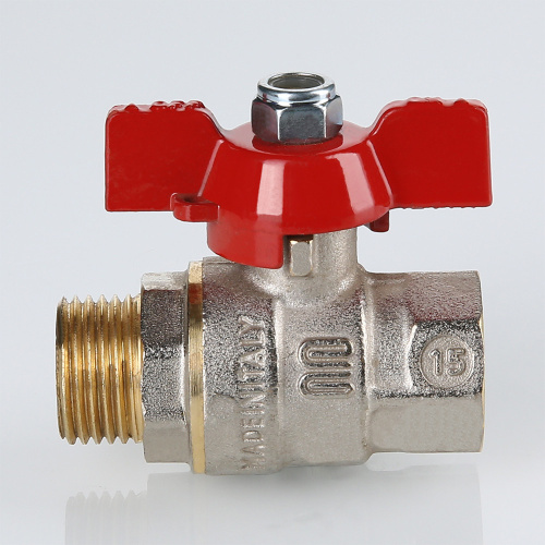 Кран шаровой ENOLGAS BASIC вн.-нар. 1/2" S.218.04 БАБОЧКА