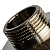 Фитинг STOUT Ниппель переходной 3/4 x 3/8  SFT-0004-003438 наружная резьба латунь никелированный