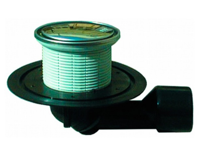 HL 80.1R DN 50/75 Трап для внутренних помещений с круглой решеткой решетка круглая 112 мм