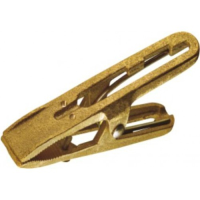 Клемма заземления Croco 300А (коса-медь, губки-латунь)