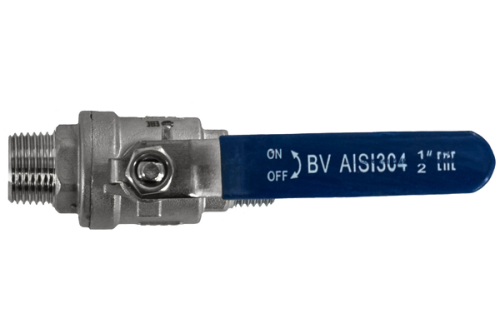 Кран шаровый  НАР-НАР 1" AISI 304 нержавеющей стали