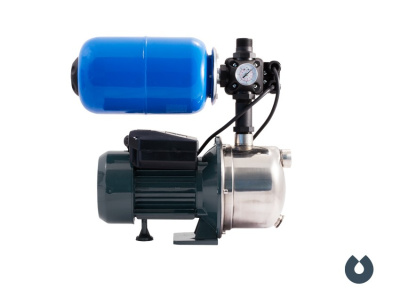 36729 Станция автоматического водоснабжения AUTO JS 80-5, бак 5л, 600 Вт, 45 л/мин, 220В UNIPUMP