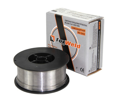 Проволока Foxweld порошковая E71T-GS д 0.8 мм 5 кг , для сварки углеродистых сталей MIG