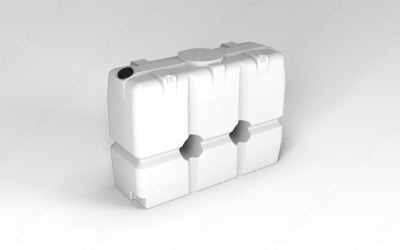 Емкость SK 2000 oil для топлива 760 х 2120 мм (ширина х длина) 400 мм диаметр горловины