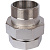 STOUT Американка 3/4  SFT-0045-000034 наружная - внутренняя резьба латунь ПРОКЛАДКА никелированная