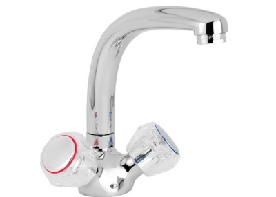 114 PRIMULA CER  Смеситель для мойки, излив 150 мм. с керамической кран-буксой MOFEM