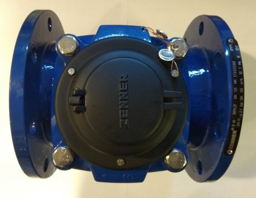 Счётчик ХВС ZENNER WPH-N-K, Dn 300,монт.длина 700 мм,промышленный,турбинный,фланцевый