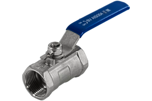 Кран шаровый  стандартнопроходной вр/вр 2" AISI 304 нержавеющей стали