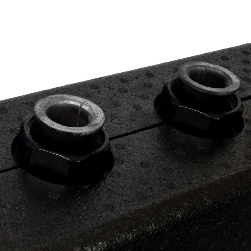 Стальной распределительный коллектор  4 отопительных контура  DN 25 в изоляции SDG-0016-004004 STOUT