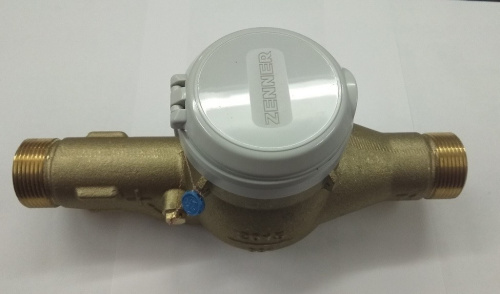 Счётчик ХВС ZENNER MTK-N,Dn15,монт.длина 170 мм,крыльчатый,многоструйный,резьбовой
