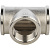 Фитинг STOUT Тройник 1  SFT-0020-000001 внутренняя резьба латунь никелированная