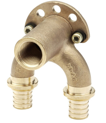 Водорозетка проходная   RAUTITAN RX   20/20 х 1/2"  Внутренняя резьба Бронза REHAU