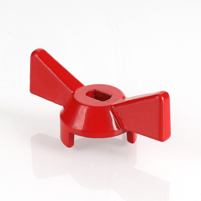 Ручка VALTEC для крана 1/2" -3/4" красная (бабочка)
