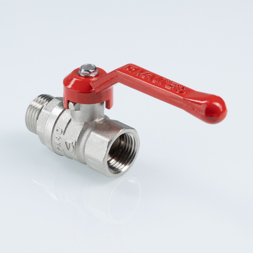 Кран шаровый ГОСТ Р 59553-2021, Стальная рукоятка 1/2" вн.-нар. VALTEC  VT.121.N.04