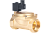 Клапан электромагнитный латунный, обратного действия, нормально закрытый, DN25 (1"), PN16, 24DC