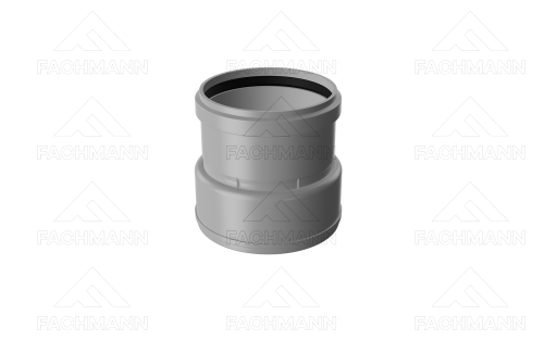 Муфта с ПВХ/ПП на чугун/сталь 110x100