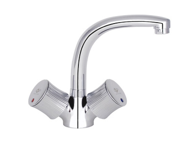 114 SPEKTRUM CER  Смеситель для мойки, излив 150 мм. с керамической кран-буксой MOFEM